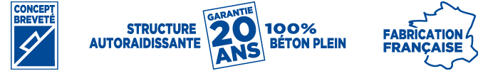 Brevets et garanties piscine Dugain Quimper