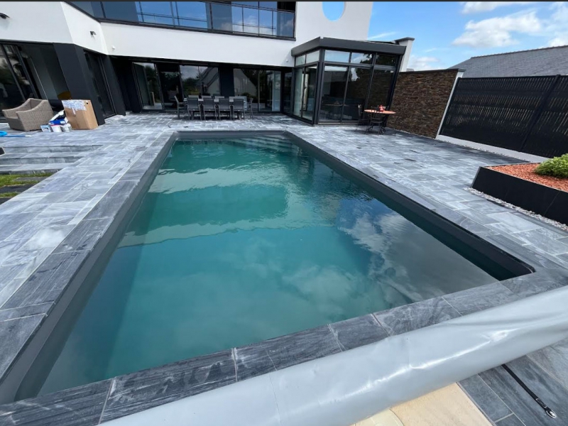 Réalisation d'une piscine à Trégunc - photo 3