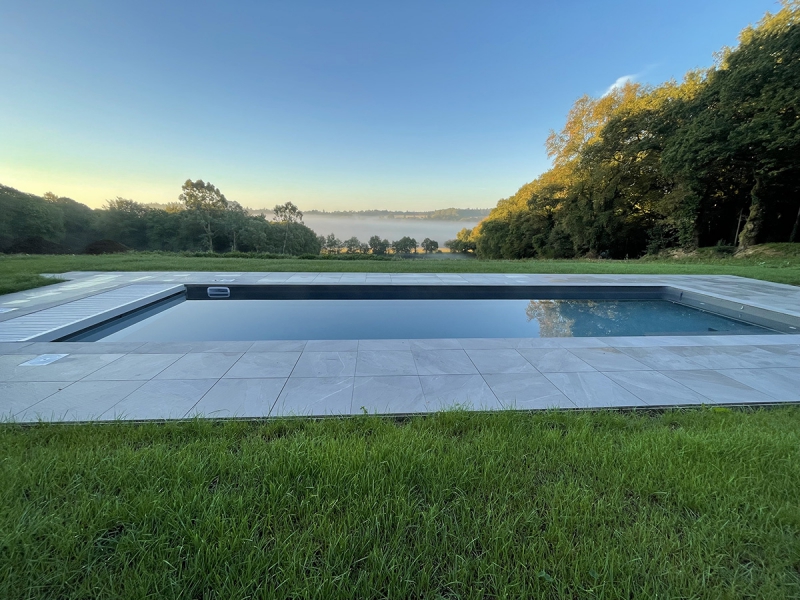 Réalisation  piscine Concarneau