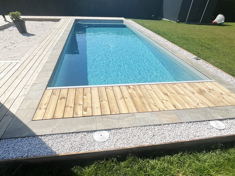 Réalisation  piscine Pont-l'Abbé
