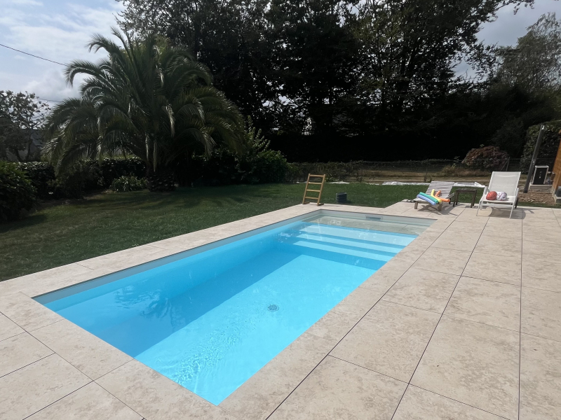 Réalisation d'une piscine à Combrit - photo 4