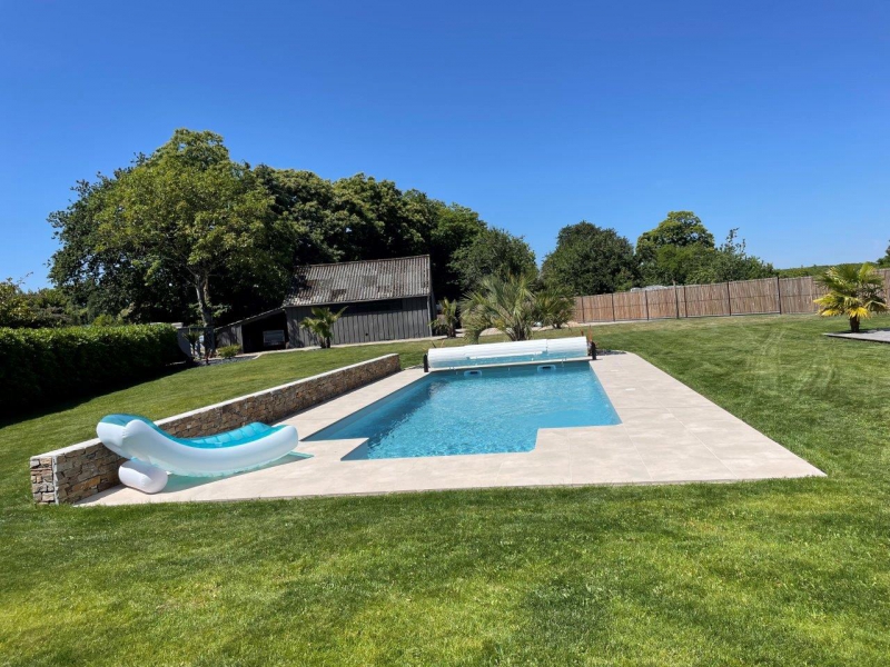 Réalisation d'une piscine à Saint Evarzec - photo 2