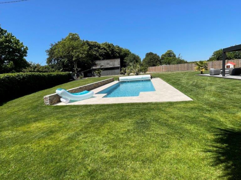 Réalisation d'une piscine à Saint Evarzec - photo 3