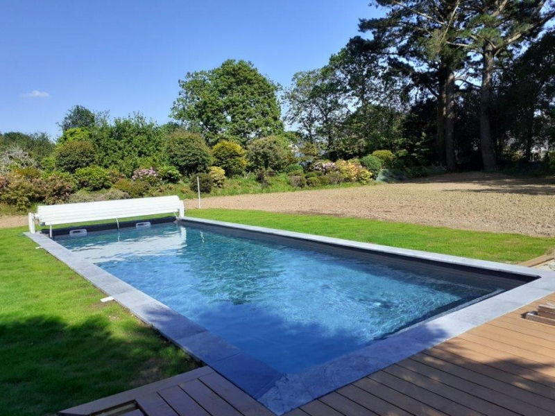 Réalisation d'une piscine à Pont L'Abbé - photo 3