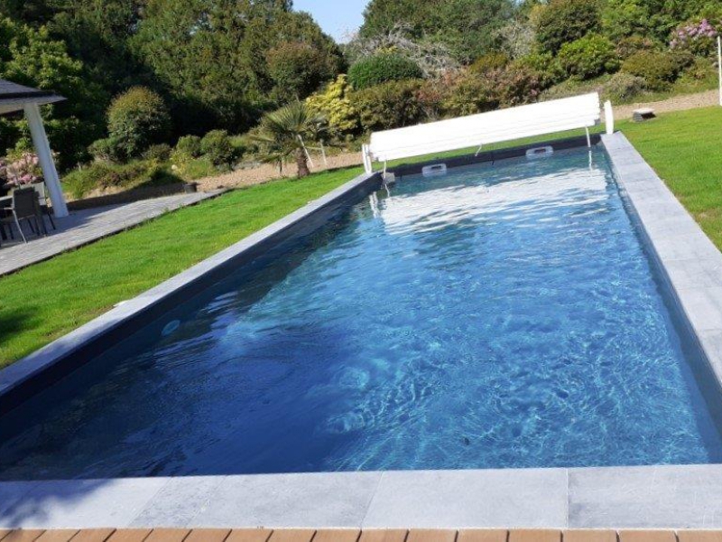 Réalisation  piscine Pont L'Abbé