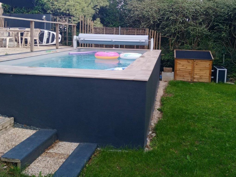 Réalisation d'une piscine à Quimper - photo 4