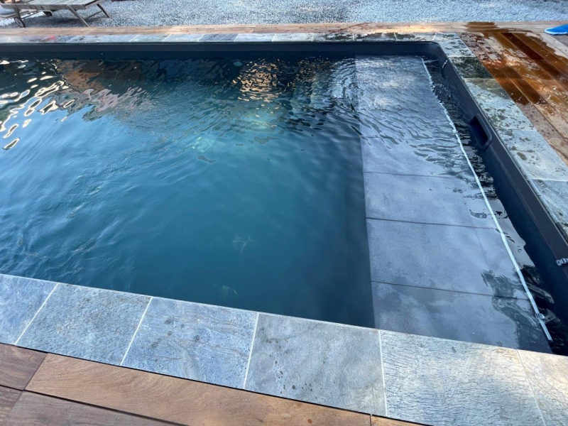 Réalisation d'une piscine à Combrit - photo 2
