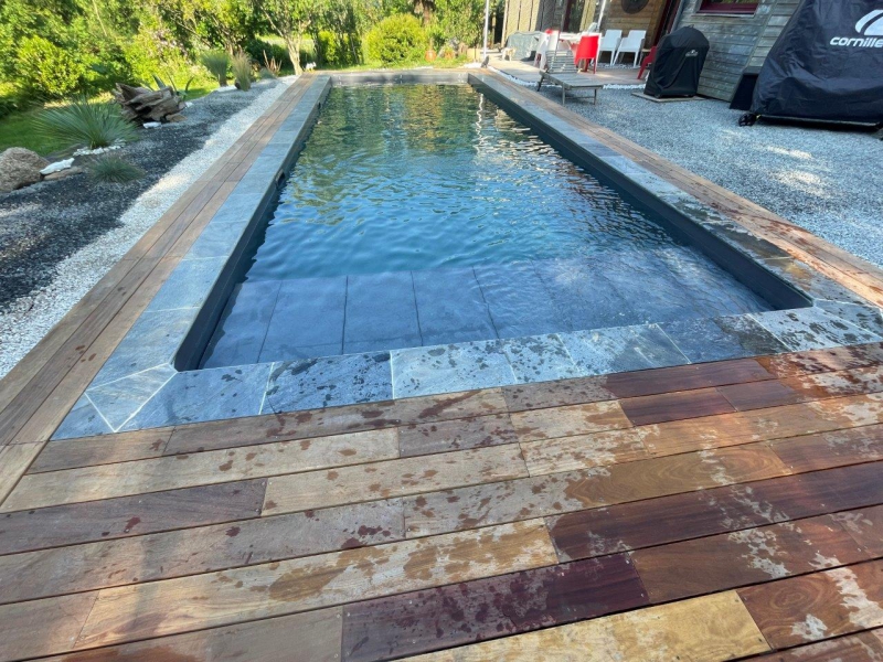 Réalisation d'une piscine à Combrit - photo 3